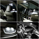 14Pcs/set LED Interior Package Kit For T10 31mm Map Dome License Plate Lights