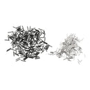 400pcs Single Fishing Crimp Loop Copper Tube Wire Leader Sleeves 1.2mm/1.4mm