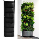 7 Pocket Hanging Vertical Garden Planter Indoor Outdoor Herb Pot Decor