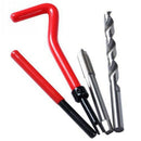 30Pcs M6 Tap Wrench Cutter Repair Kit Hand Tools Red Thread Wire Insert Sta L1I2