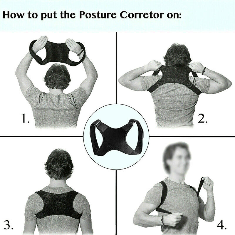 Back Brace Back Stabilizer Posture Correction Straight Shoulder3C