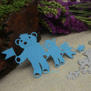 4 Bear Metal Cutting Dies Stencils DIY Scrapbooking Embossing Album Paper Craft