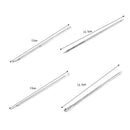 4pcs/set Double-head Acne Needle Stainless Steel Blackhead Spot Remover Kit A