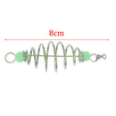 5Pcs Fishing Bait Spring Lure Inline Hanging Tackle Stainless Steel Feeder TEUS