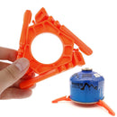 Gas Tank Bracket Outdoor stove Camping stove tools Tripod Folding Canister S Kw