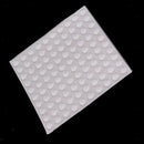 100x Silicone Bumpers Clear Round Buffer Pads Rubber for Furniture Desk