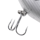 4pcs Fishing Lures Baits Floating Bass Crankbaits Popper Hard Lures Hooks