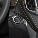 Carbon Fiber For Chevrolet Equinox 17-19 Car Ignition Engine Start Button T