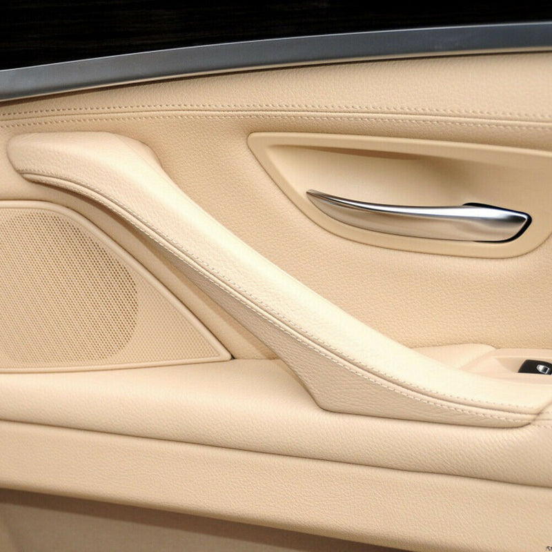 Inner Door Panel Pull Handle Trim Rear Right for BMW F10 2010-2017 (Beige) A