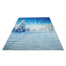 5x7ft Winter Photography Backdrops White Freeze Snow Photo Backdrop for Chi