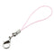 10pcs Pink Mobile Cell Phone cords Strap Lariat Lanyard Lobster Clasp Q9W3