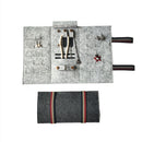 Jewelry Roll Container Multi-function Folding Necklace Bracelet Storage Bags