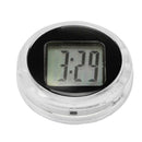 Mini Motorcycle Waterproof Digital Clock Watch With Stick Motorbike Time Display