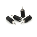 4PCS 2.5mm Male to 3.5mm Female Headphone Adapter Connector SP