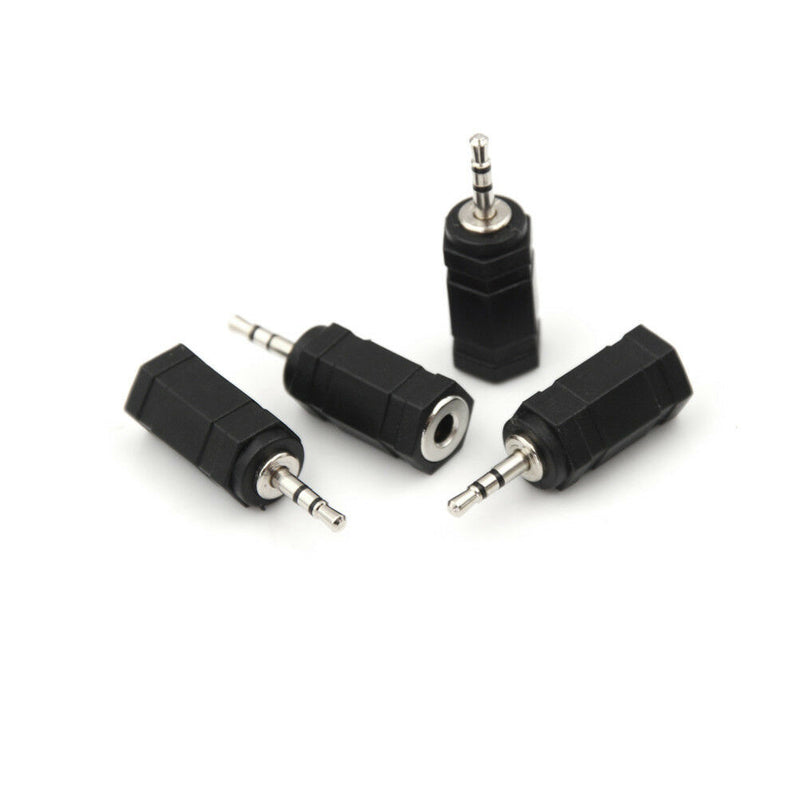 4PCS 2.5mm Male to 3.5mm Female Headphone Adapter Connector SP