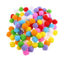 100pcs 40mm Colorful Felt Pompom Balls for Christmas Crafts Embellishments