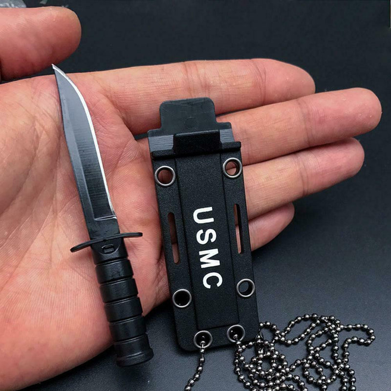 Cool Necklace Design EDC Blade Outdoor Camping Hunting Survival Tools SDLS