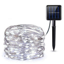 200 LED Solar String Light Outdoor Copper Wire Garland Lamp (Cool White) A