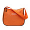 Women Travel Handbags Tote Ladies Nylon Shoulder Zip Shopping Bag (Orange)