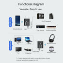 2 in1 Bluetooth 5.0 Transmitter Receiver USB Audio Stereo Speaker Adapter Dongle