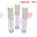 Pack 4ml empty lip gloss balm tubes container vial bottle plastic box WL JC,a