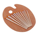 12pcs/set Nylon Hair Paint Brush Set Artist Watercolor Acrylic Oil Painting