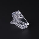1pc Plastic Reusable Fixing Clamp UV Glue Fixed Clip Salon Manicure Tools