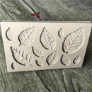 Home DIY Chocolate Tree Leaves Shape Cake Decor Mould Silicone Fondant Mold Pro
