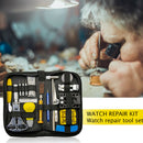 185pcs Watches Repairing Tool Kit Watch Case Cover Opener w/Carrying Case A