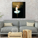 DIY Ballet Dancer Painting By Numbers Kit Canvas Oil Art Picture Home Decor