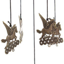 65cm Hanging Wind Chimes Metal Tubes Garden Outdoor Living Decor Windbell