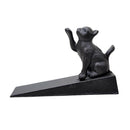 Heavy Duty Cast Iron Door Wedge, Cute Cat Animal Door Stopper Door Stops Door