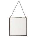 Hanging Glass Photo Picture Frame Dried Flower Holder 14x16cm