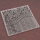 Christmas Embossing folders Plastic Embossing Folder For Scrapbooking DIY cardM&