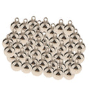 50pcs Loop Ring Pendant Loose Beads DIY Necklace Bracelet Pendant Findings