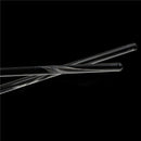 2pcs Lab Use Stir Glass Stirring Rod Laboratory Tool 6*200mm Nw
