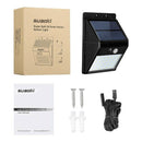 4 Pack Split Solar Lights Outdoor Waterproof Motion Sensor Wall Light 20 Le