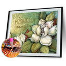 5D DIY Full Round Drill Diamond Painting Flower Name Cross Stitch (LG204)