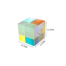 Optical Glass X-cube Dichroic Cube Prism RGB Combiner Educational Gift Splitter
