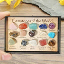 15pcs/Set Chakra Stones Natural Stone Reiki Healing Crystal Gemstones Gifts