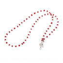 Beads Glasses Sunglasses Spectacles Chain Cord Holder Sweater Necklace Red