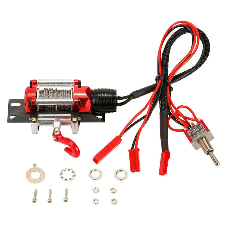 1:10 Scale Automatic Winch with Switch Spare Parts for Traxxas Redcat RC Car