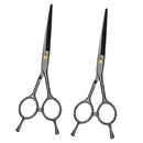 2pcs Professional Hair Cutting Scissor Hairdressing Mustache Beard Scissors