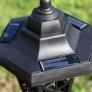Outdoor Solar Power Mosquito Killer LED Lamp Waterproof Garden Insect Trap Light