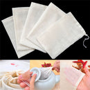 10 Pcs 8x10cm Large Cotton Muslin Drawstring Reusable Bags for Soap Herbs Tea