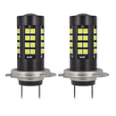 Pair 44 LED Super Bright XBD Headlight Hi/Lo Beam Bulbs For Car H7 H4  3030