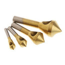 Titanium Coated HSS Countersink Deburring Drill Bit For Metal Steel Plasti NVX