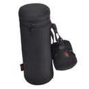 Portable Zipper Carrying Case Speaker & Charger Cable Bag for Amazon ECHO