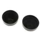 2 Pack Black Waterproof Cover For Car Headlight HID LED Dust Housing Seal Cap