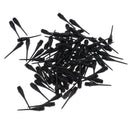 100Pcs Durable Dart Soft Tips Points 4BA Standard Darts Shaft Needle Black